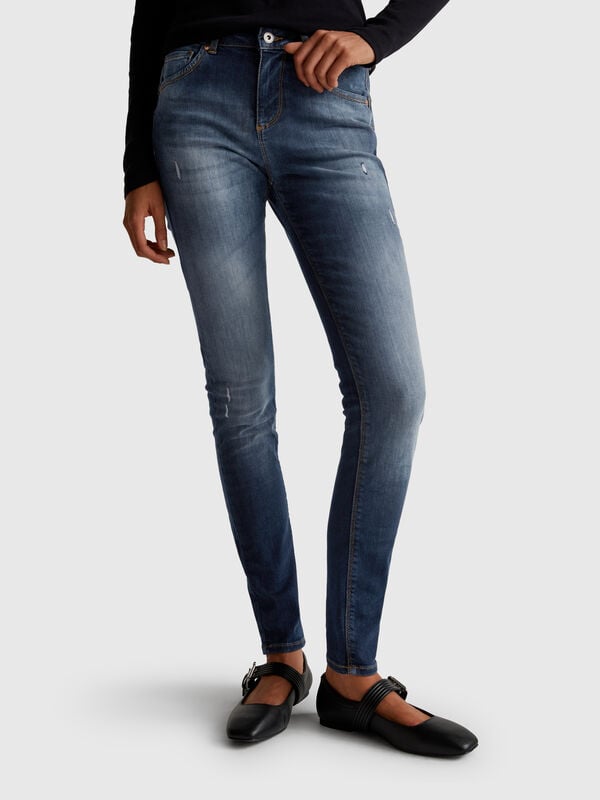 Skinny fit push up jeans Women