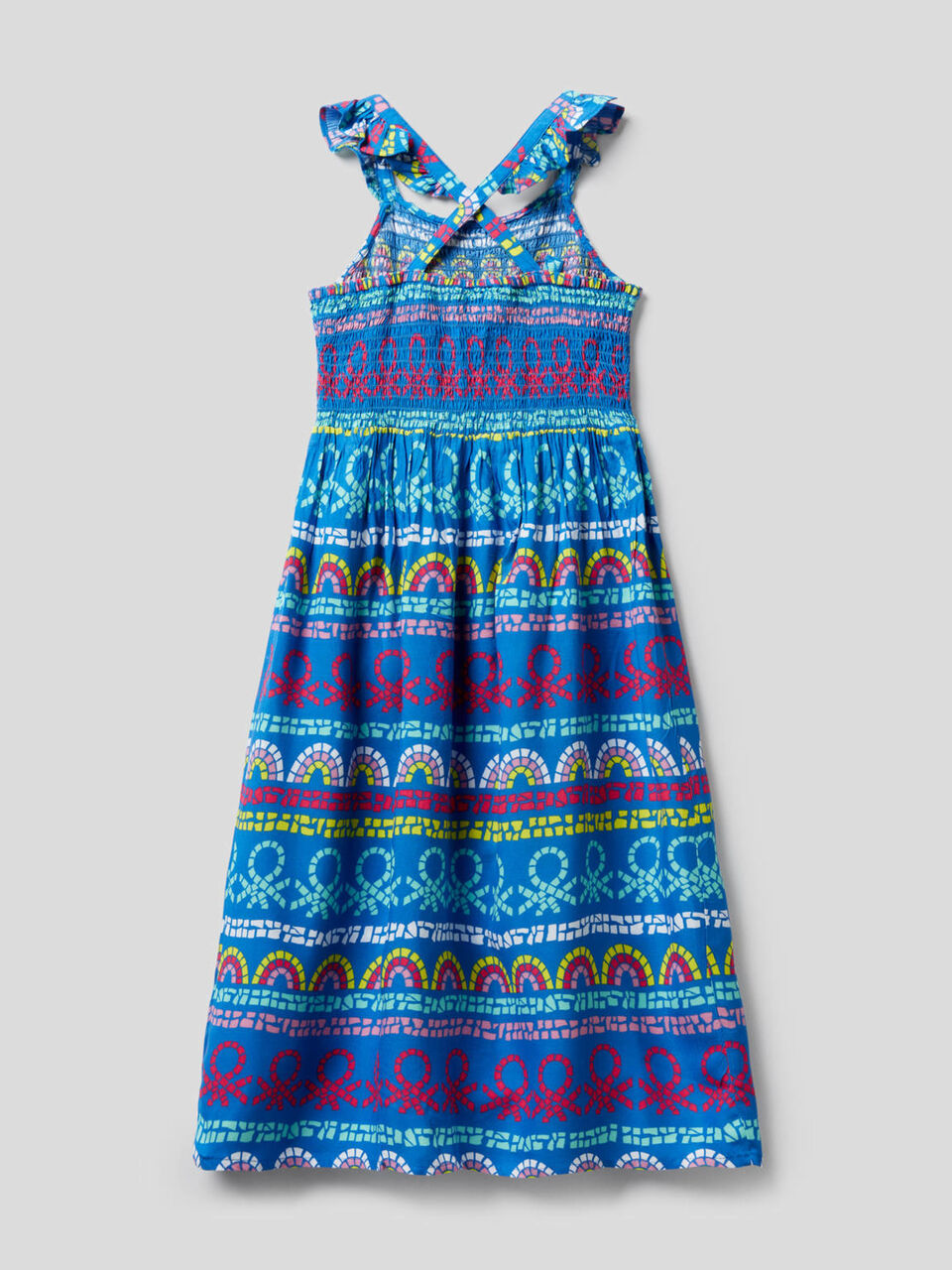 Flowy dress with floral print image number 2