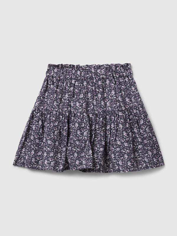 Floral flowy mini skirt Junior Girl