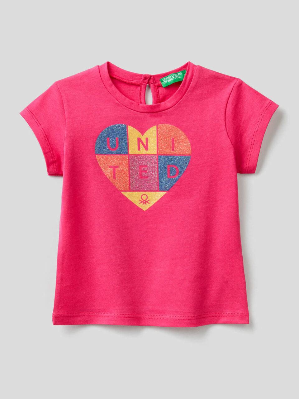 Organic cotton t-shirt with print image number 1