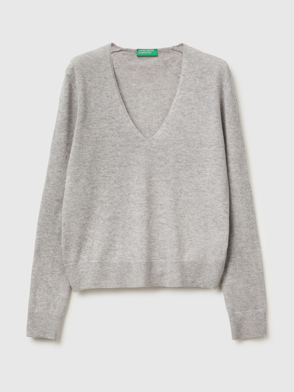 V NECK SWEATER L/S Women image number 1