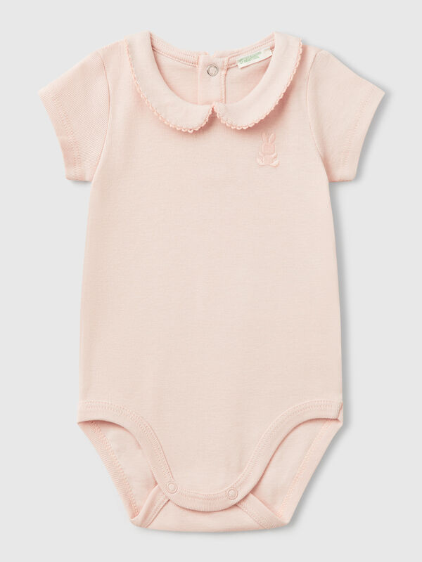 Bodysuit with cotton collar New Born (0-18 months)