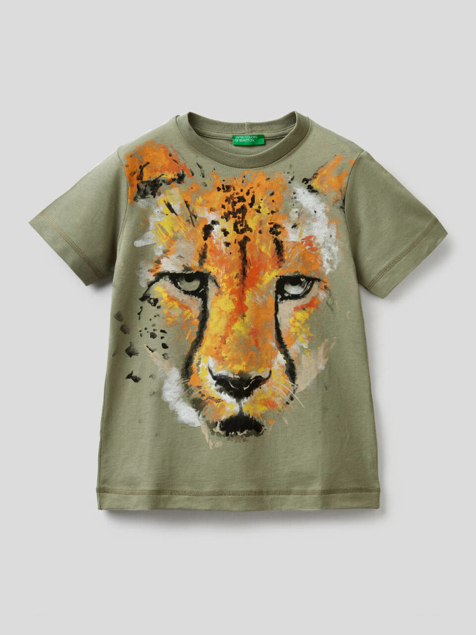 T-shirt with safari print image number 1