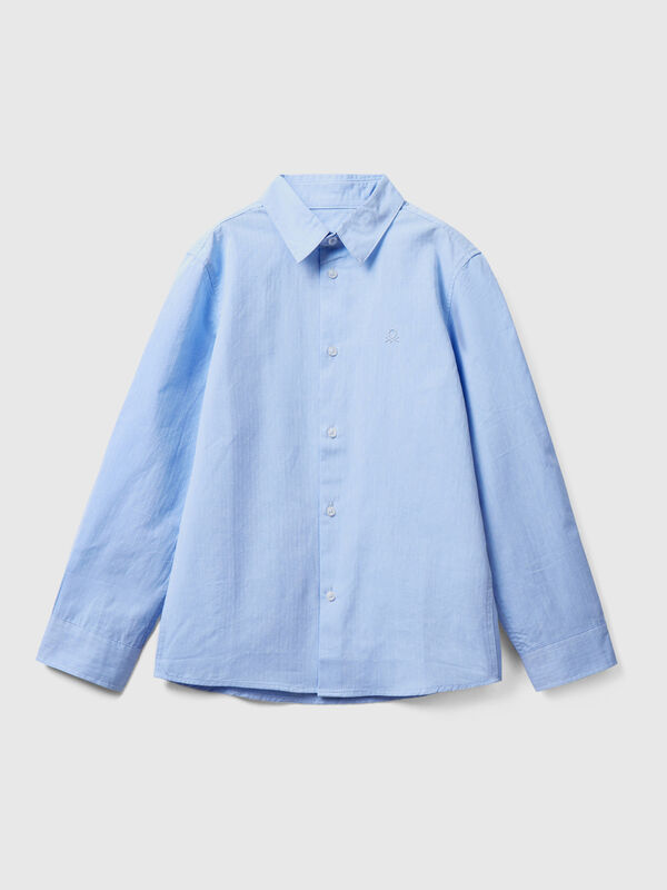 Classic shirt in pure cotton