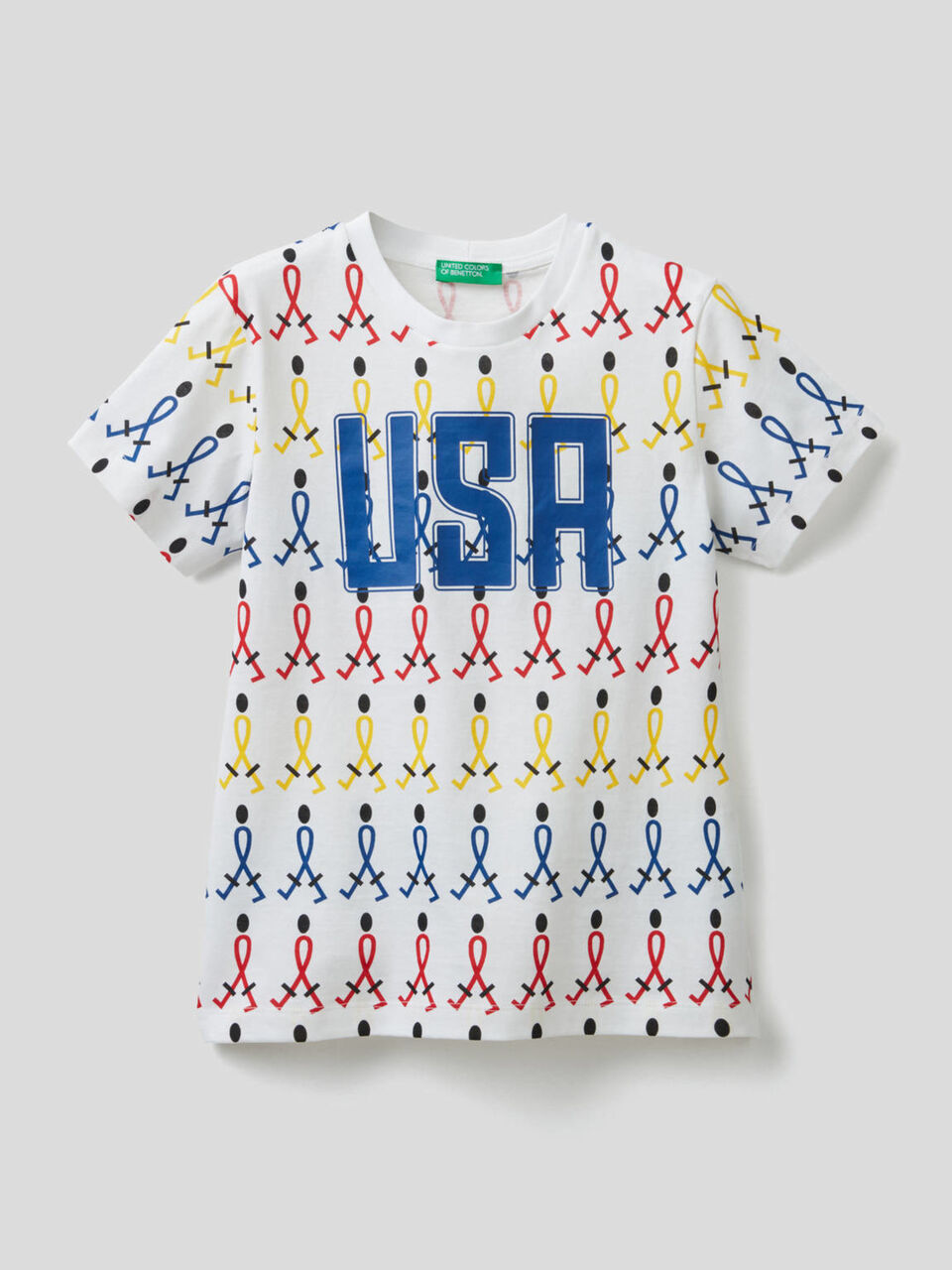 Pure cotton printed t-shirt image number 1