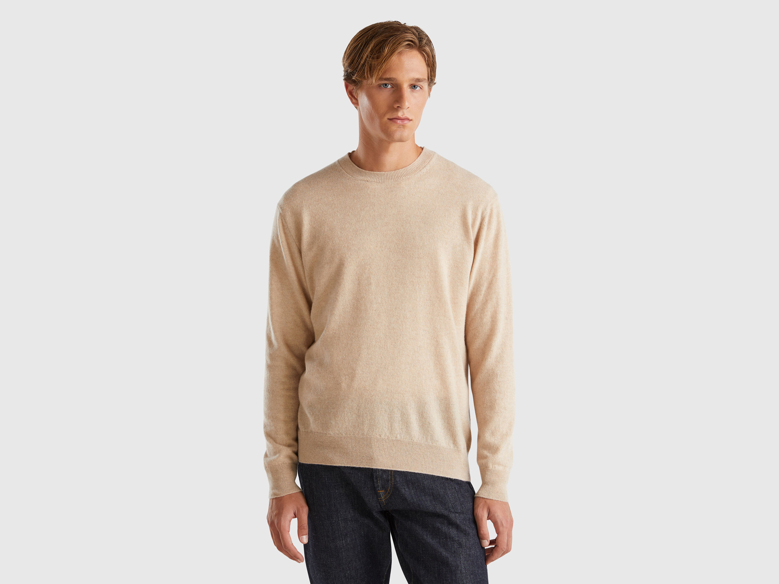 Men s Iconic Cashmere Knitwear Collection 2024 Benetton