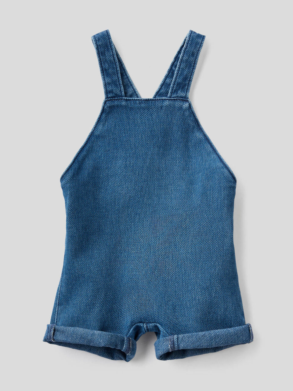 Stretch denim dungarees image number 1
