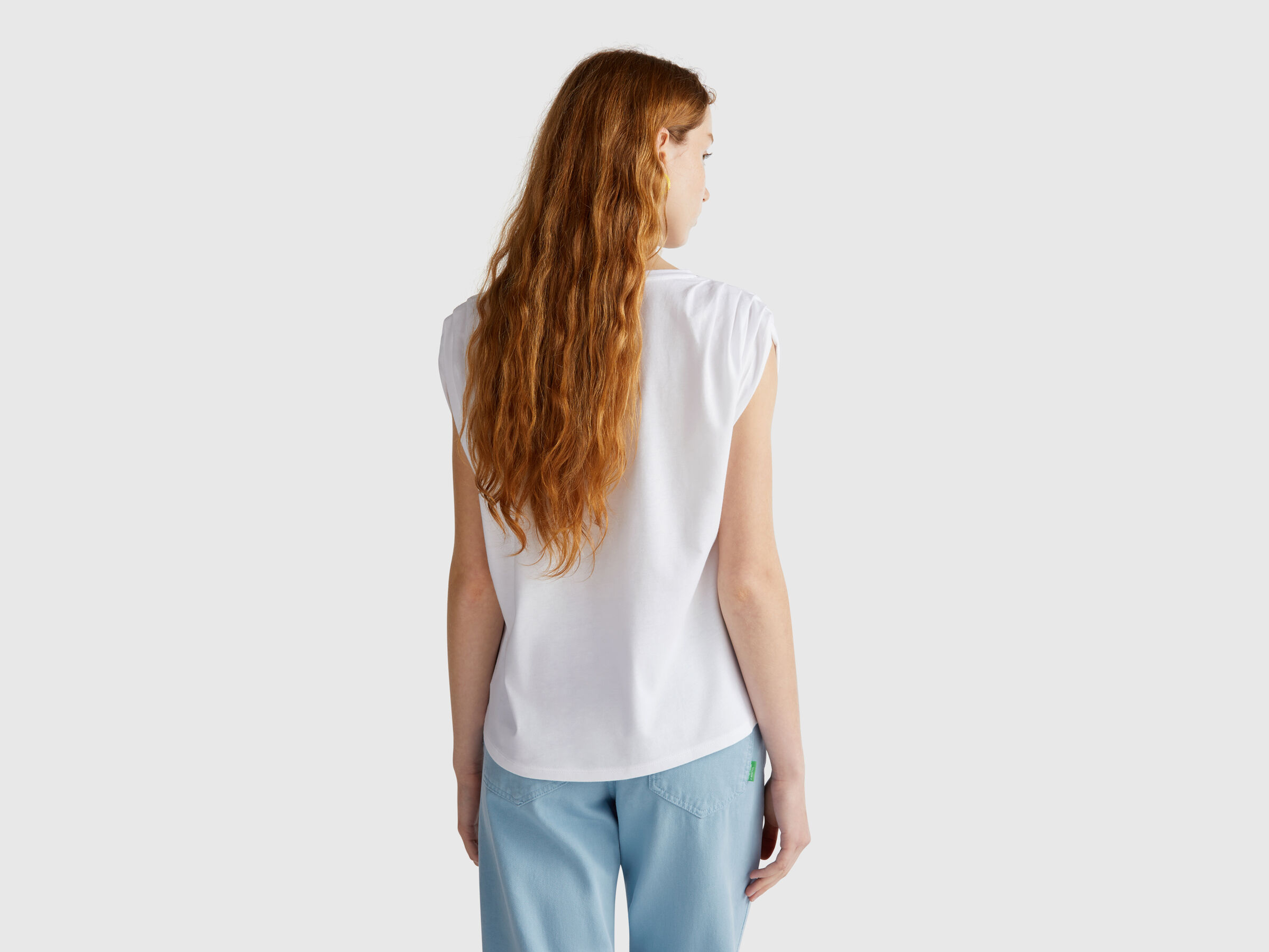 SLEEVELESS SWEATER Women image number 1