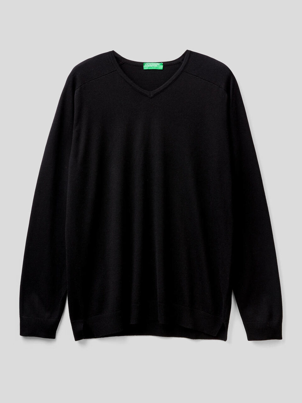 Sweater with V-neck image number 1