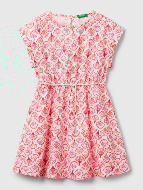 Patterned flared dress Junior Girl