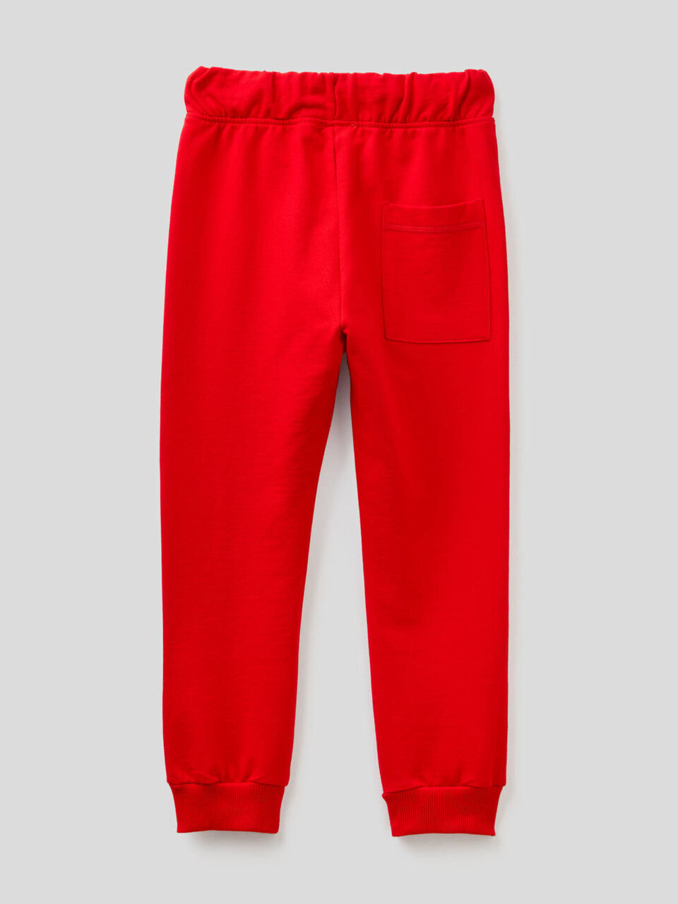 100% cotton sweatpants with logo image number 2