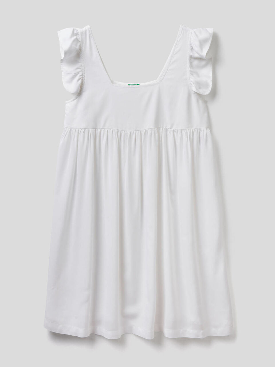 Solid color cover-up dress image number 1