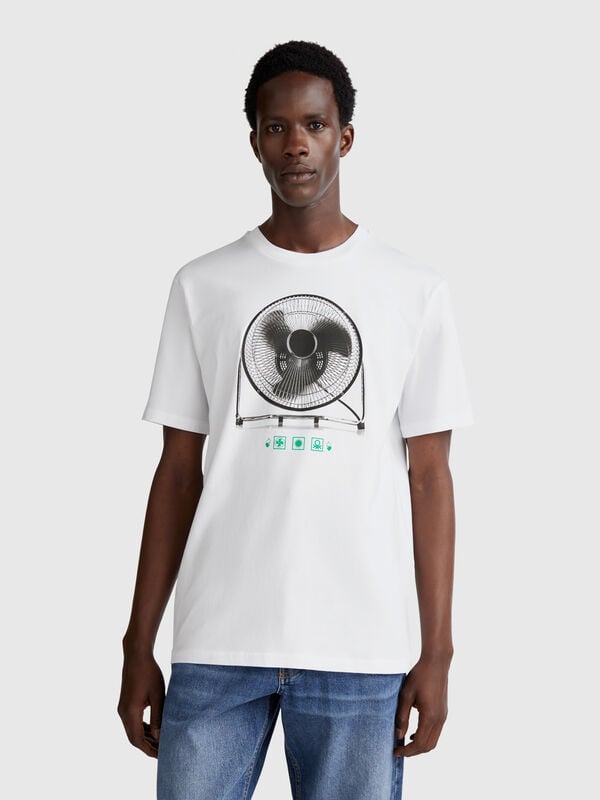 T-shirt with photographic print Men