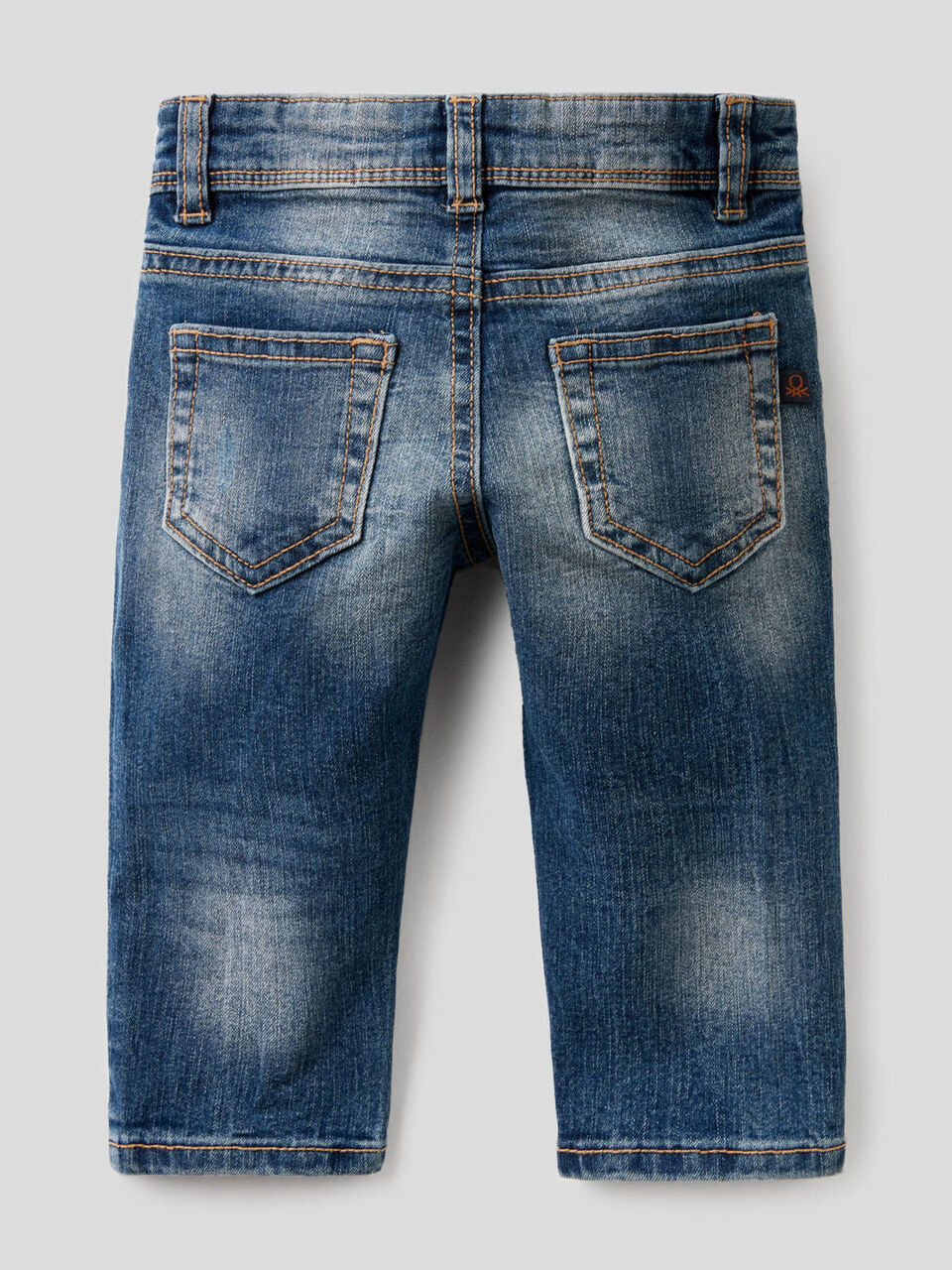 "Eco-Recycle" jeans with patches image number 2