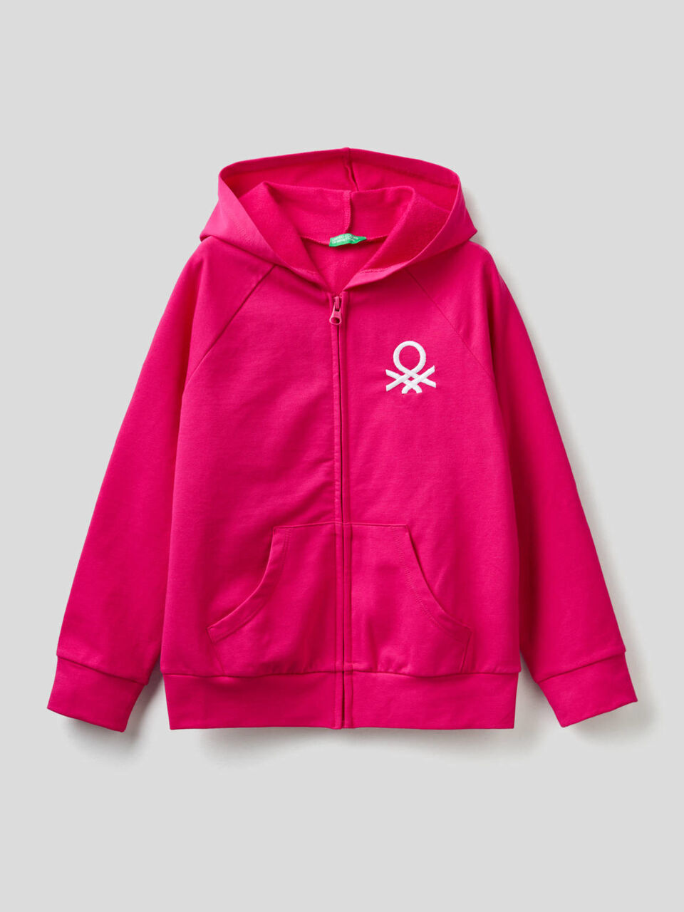 Hoodie with logo embroidery image number 1