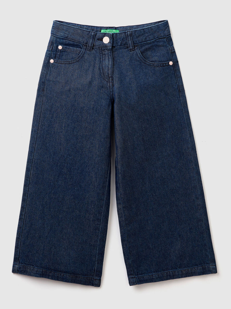 Wide jean trousers image number 1