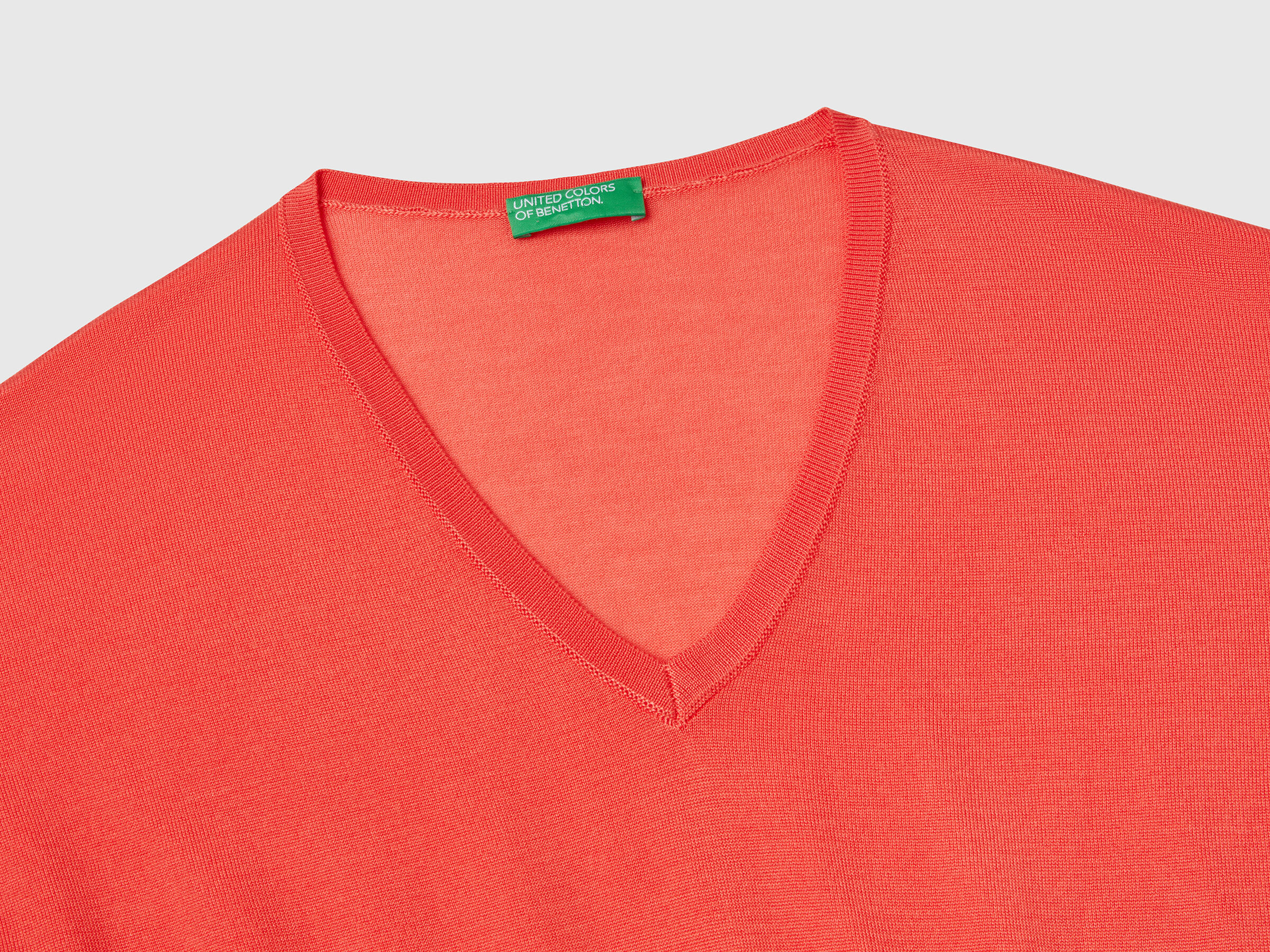 V NECK SWEATER H/S Women image number 5