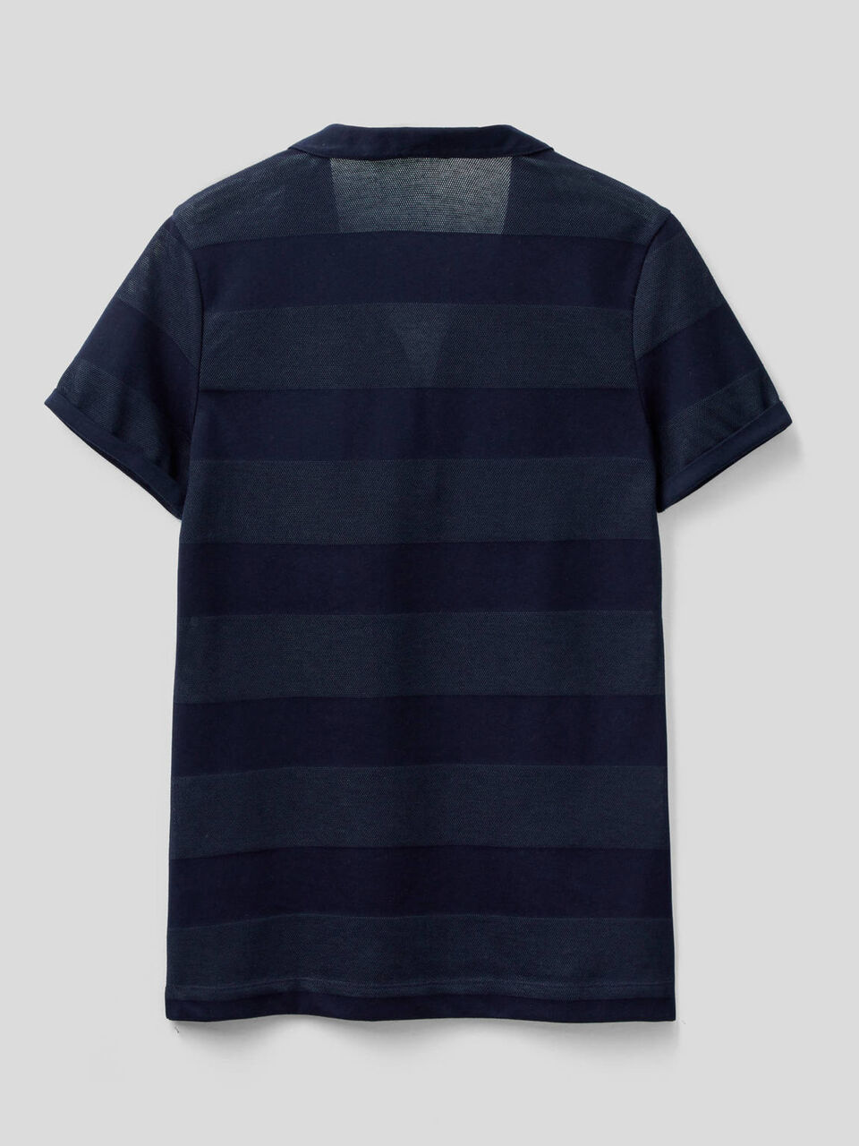 Polo with V-neck image number 2