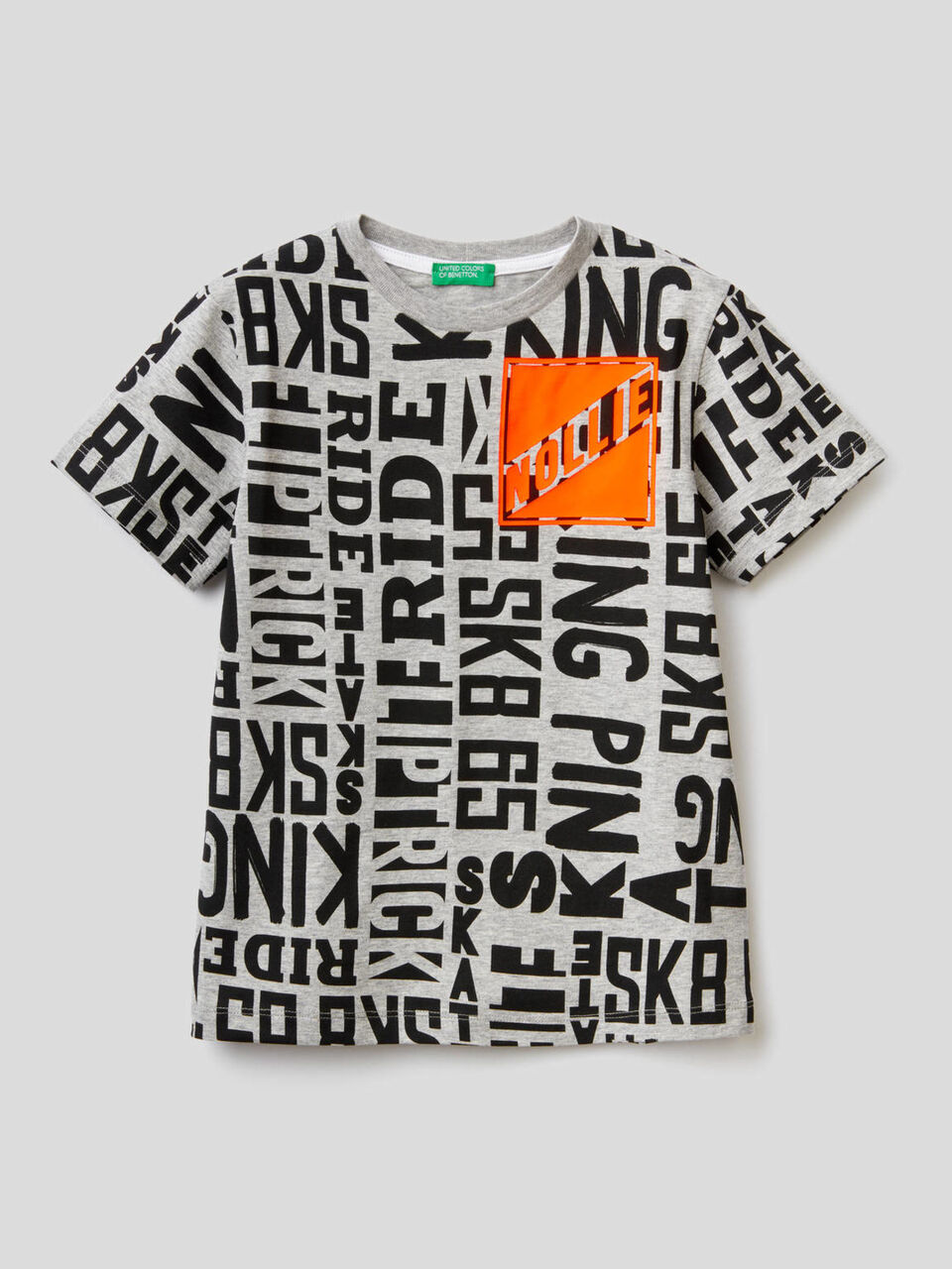 Pure cotton printed t-shirt image number 1