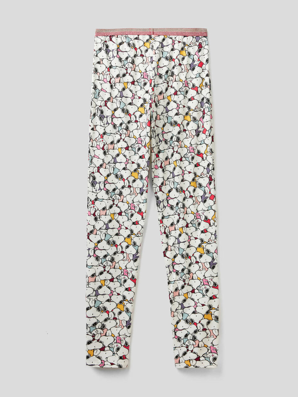 Long trousers with Snoopy print image number 2