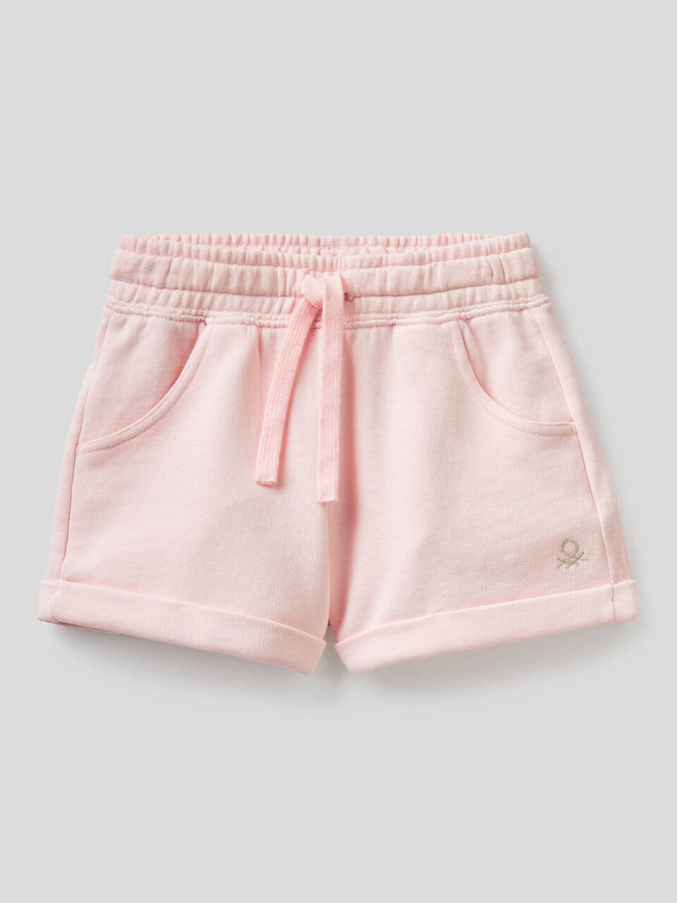 Sweat shorts in stretch cotton image number 1