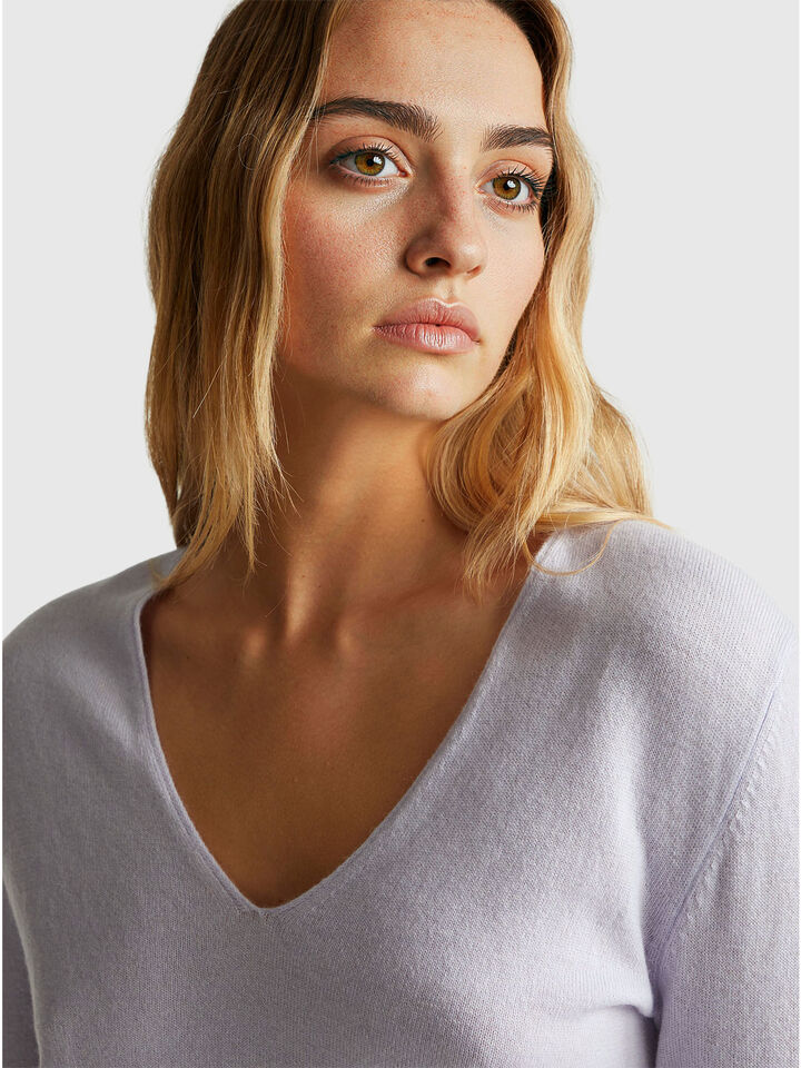 V NECK SWEATER L/S Women