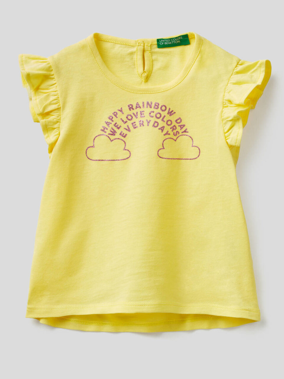 T-shirt with cap sleeves image number 1