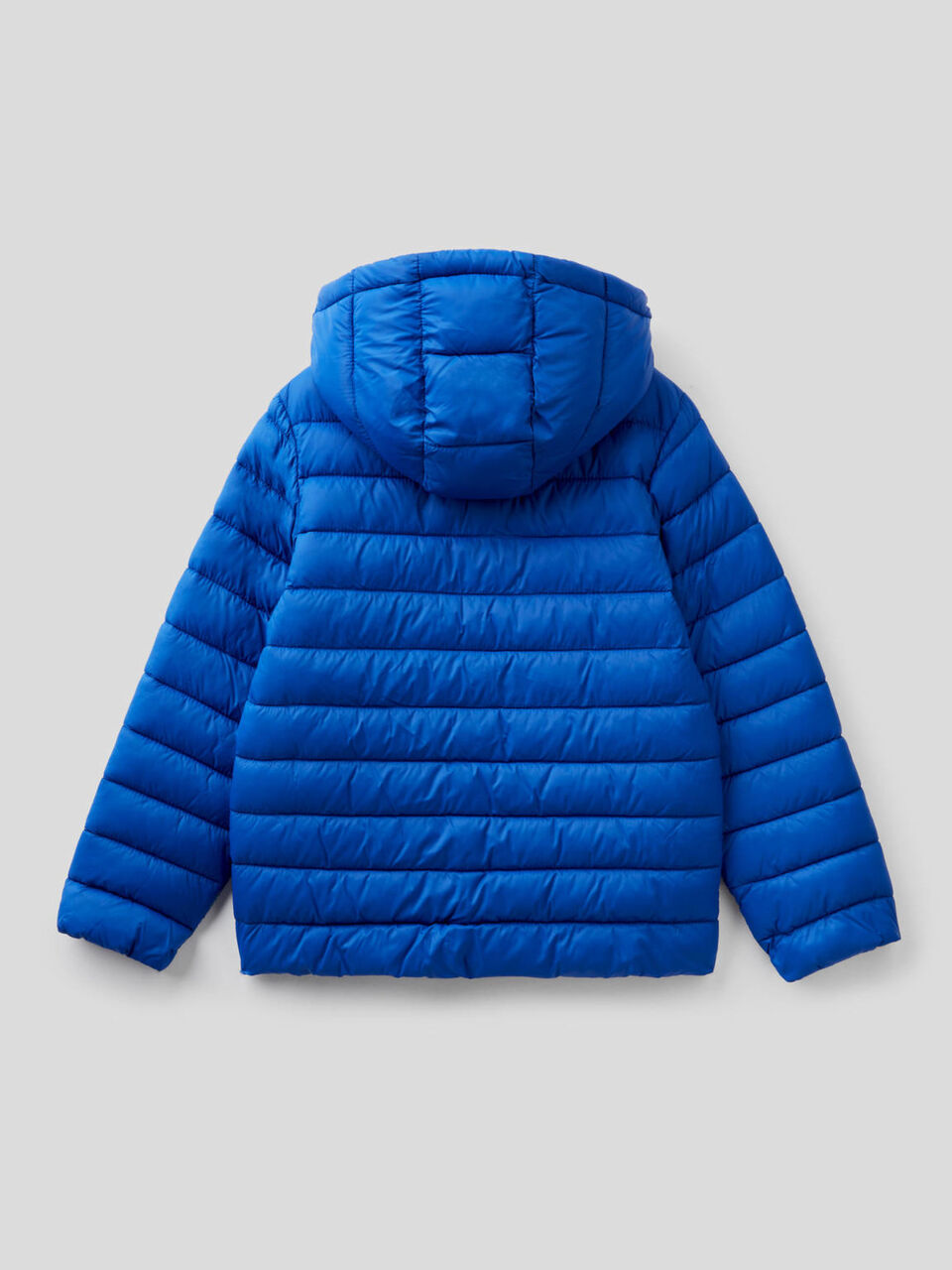 Jacket with hood in technical fabric image number 2