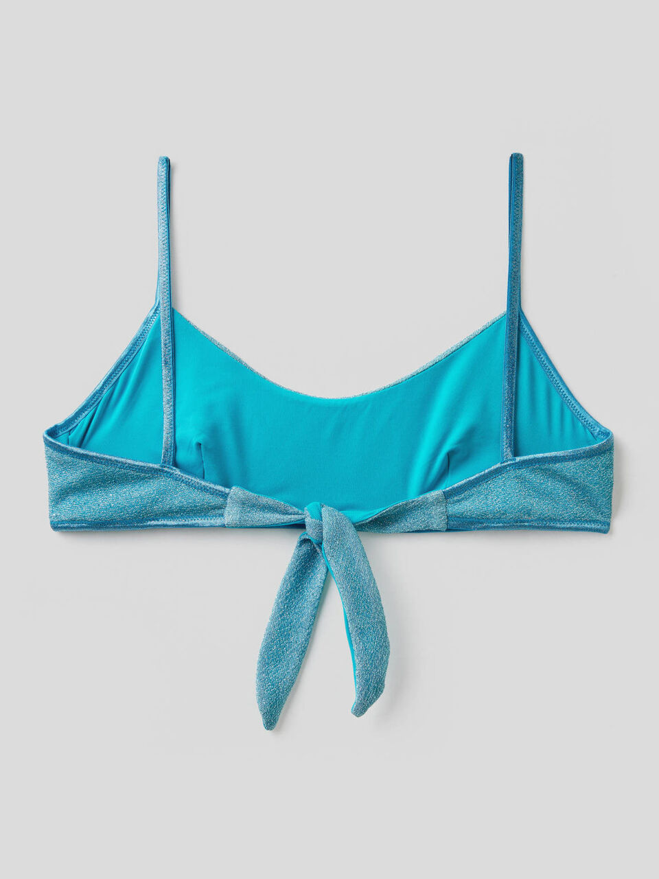 Brassiere swimsuit with lurex image number 2