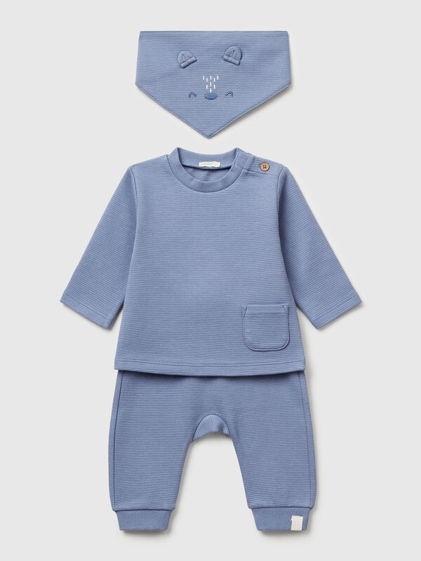 Set in pure cotton New Born (0-18 months)
