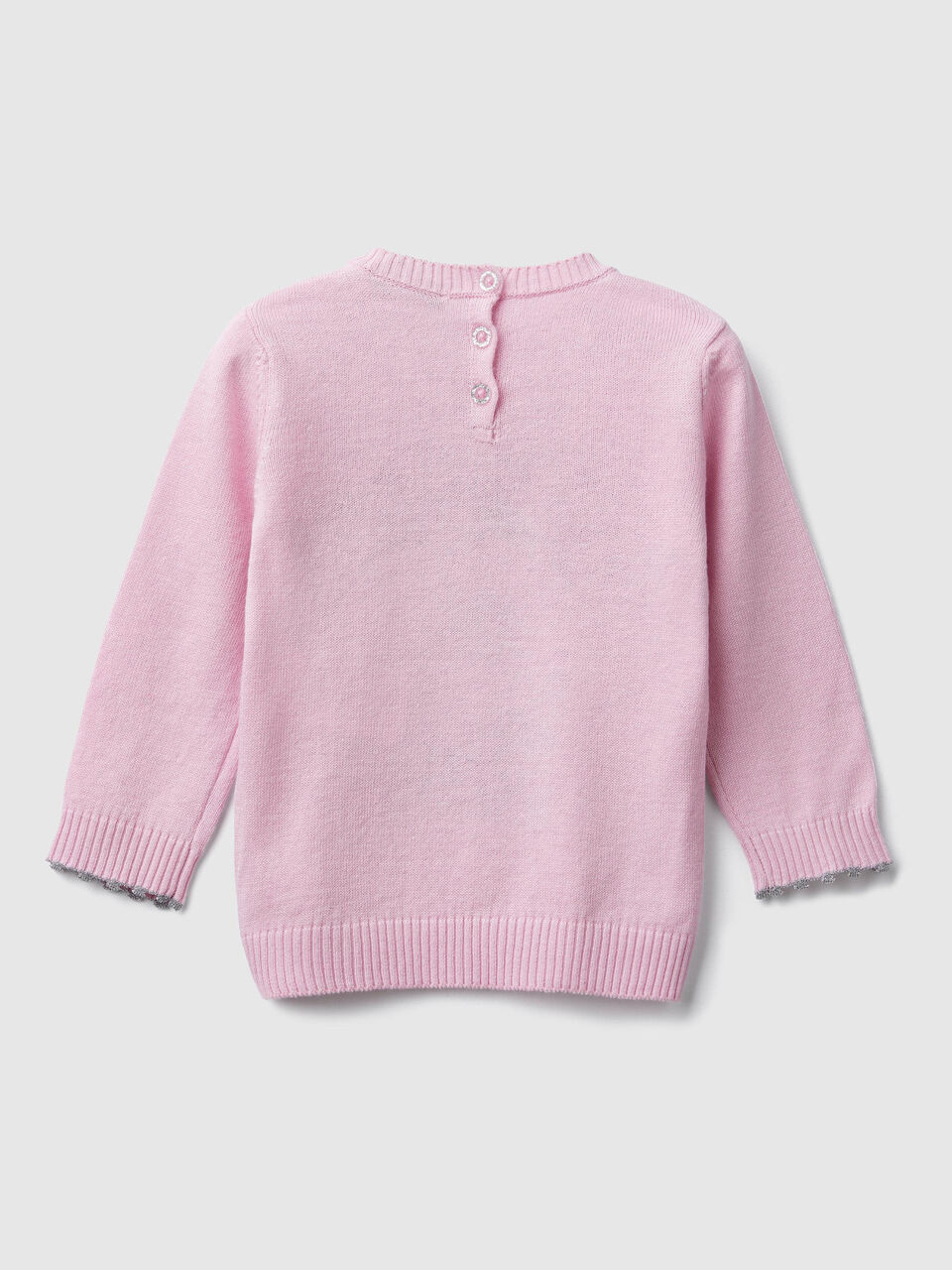 Sweater with lurex inlay image number 2