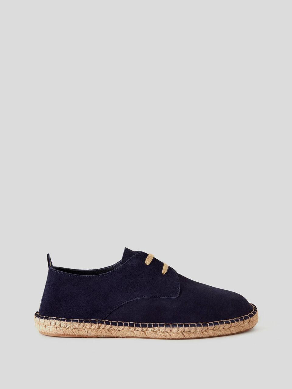 Derby shoes in genuine suede image number 1