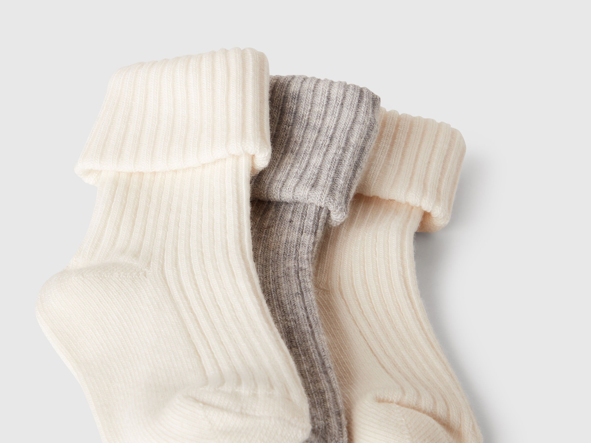 KNITTED SOCKS 3 PAIR New Born (0-18 months) image number 1