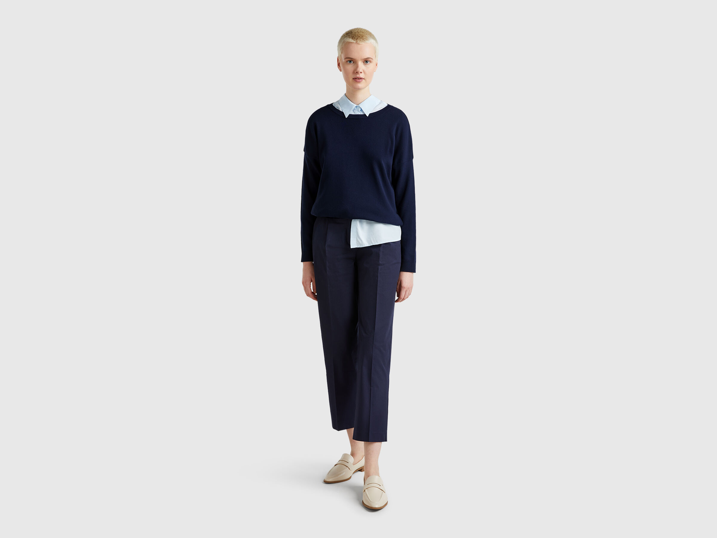 BOAT-NECK SWEAT.L/S Women image number 2