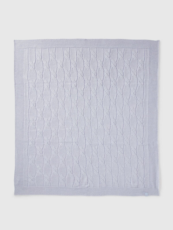 Cover with cable knit New Born (0-18 months)