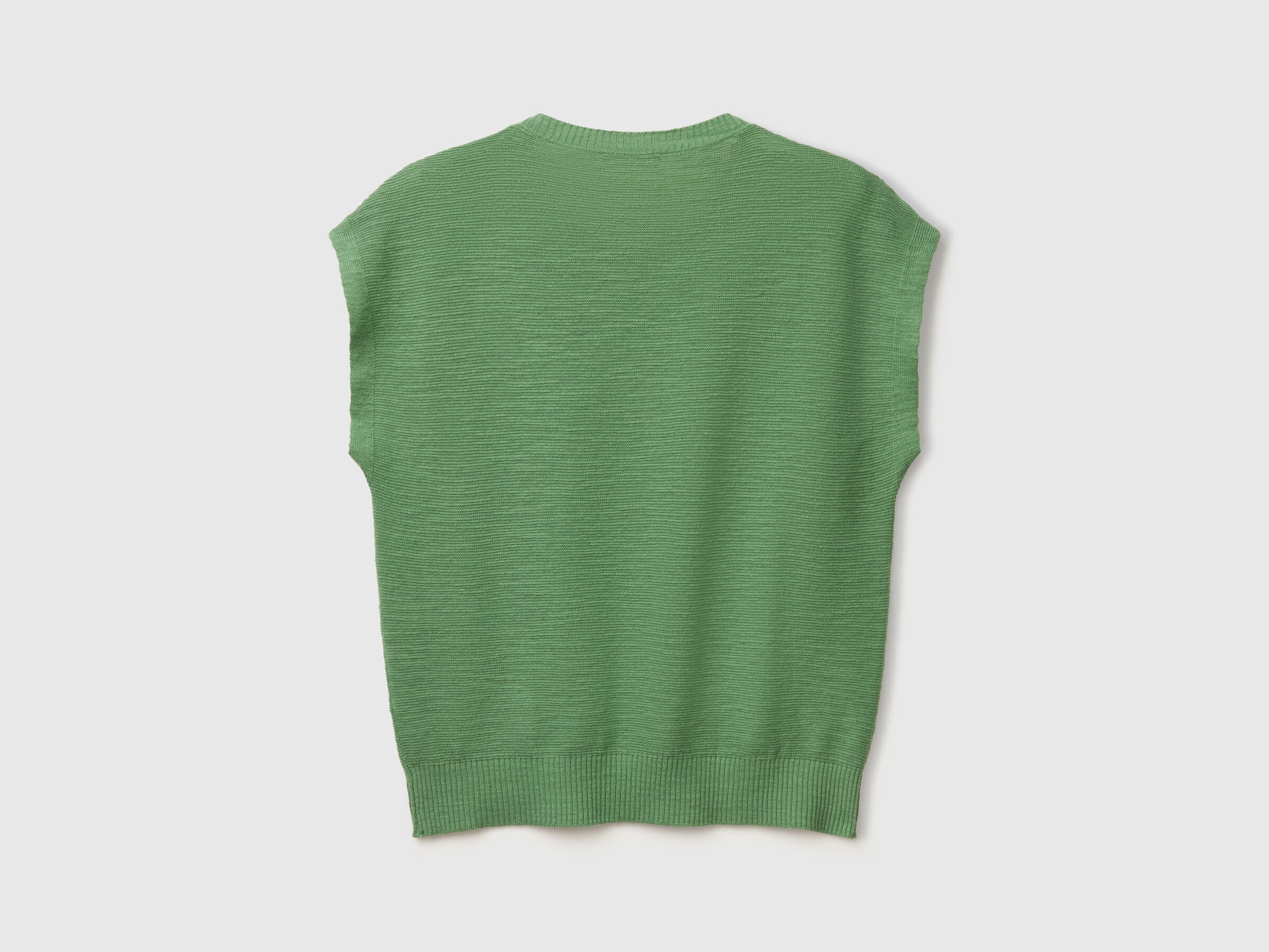 SLEEVELESS SWEATER Women image number 4
