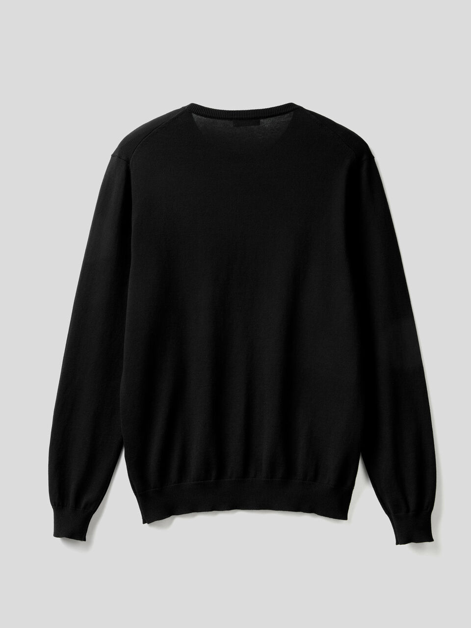 100% cotton crew neck sweater image number 2