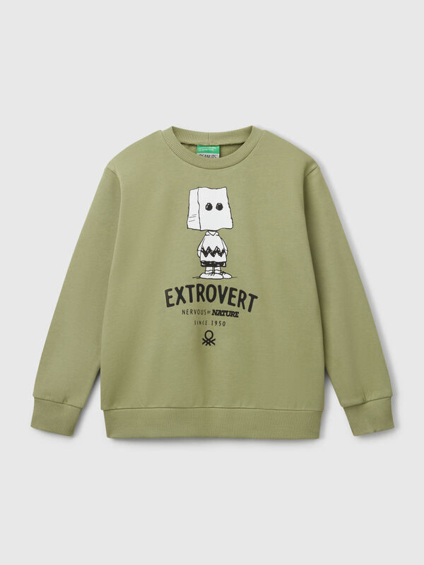 Snoopy ©Peanuts sweatshirt in cotton Junior Boy