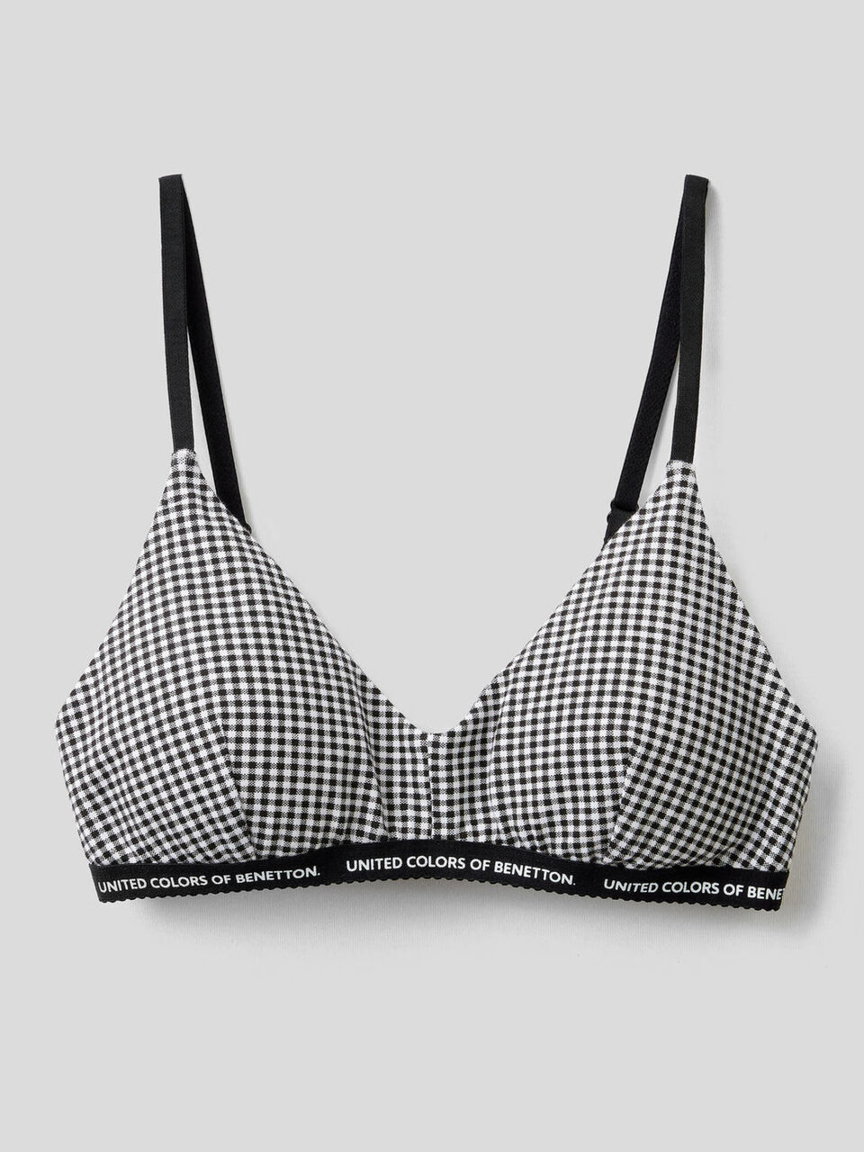 Padded bra with print image number 1