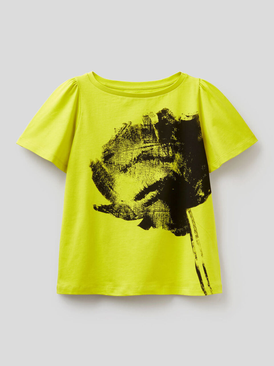 Organic cotton t-shirt with print image number 1