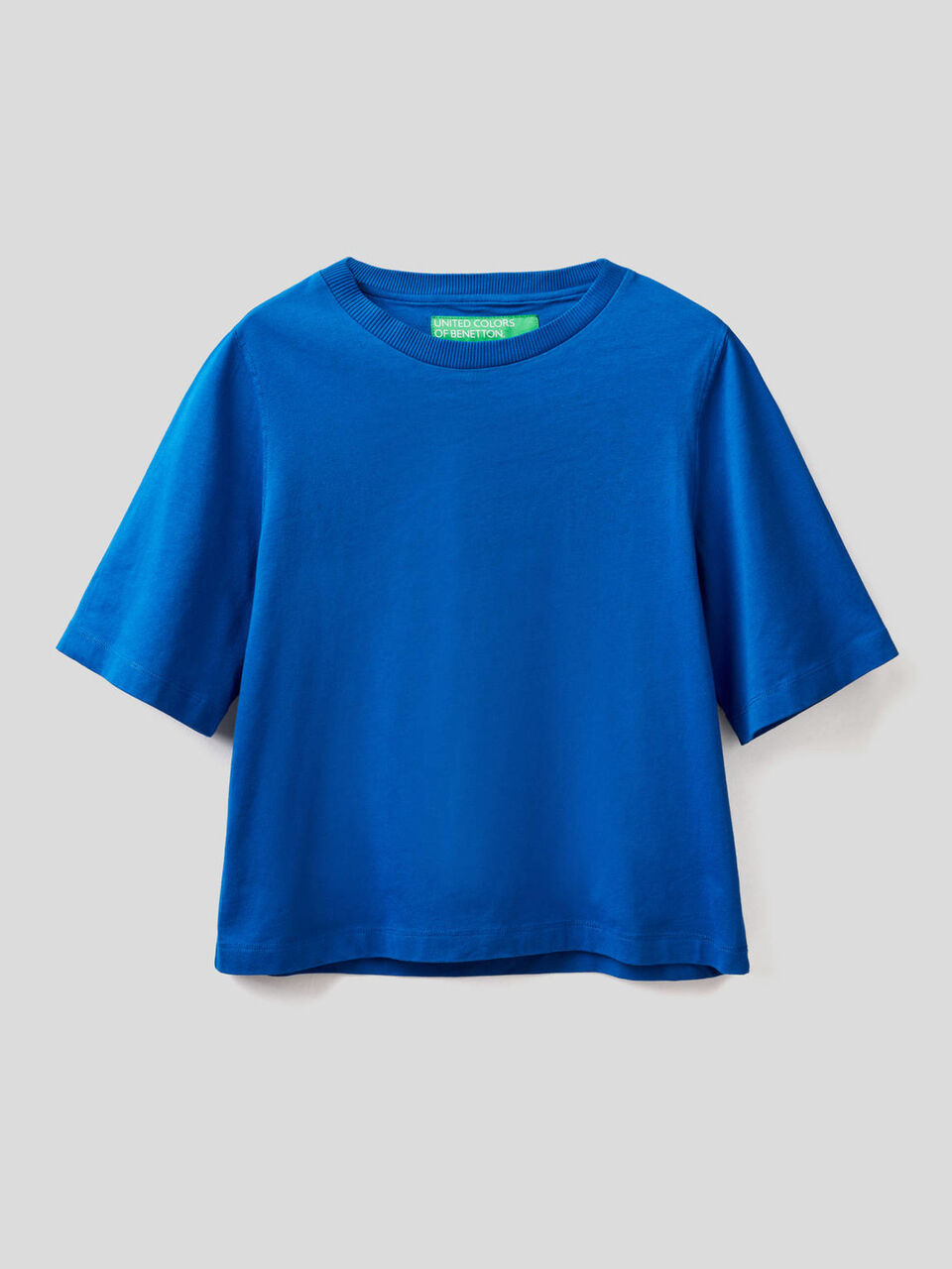 100% cotton boxy fit t-shirt image number 1