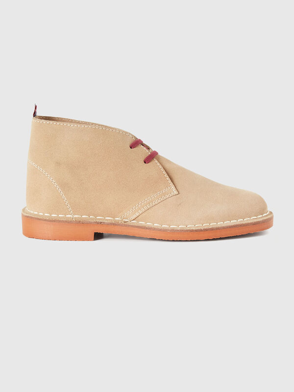 Leather ankle boots Men