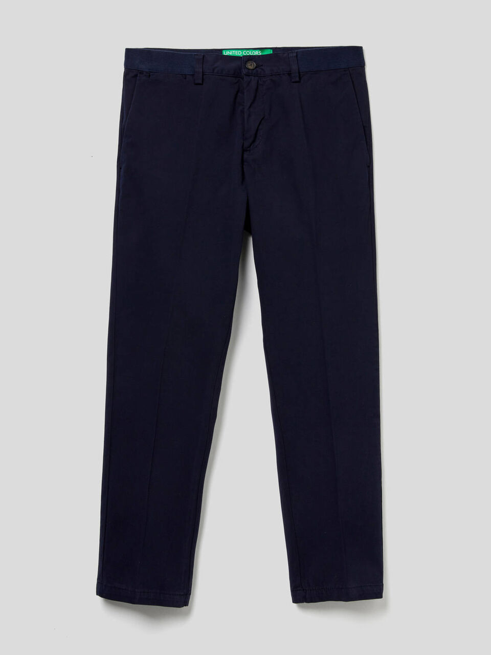 Chinos with elastic waist image number 1