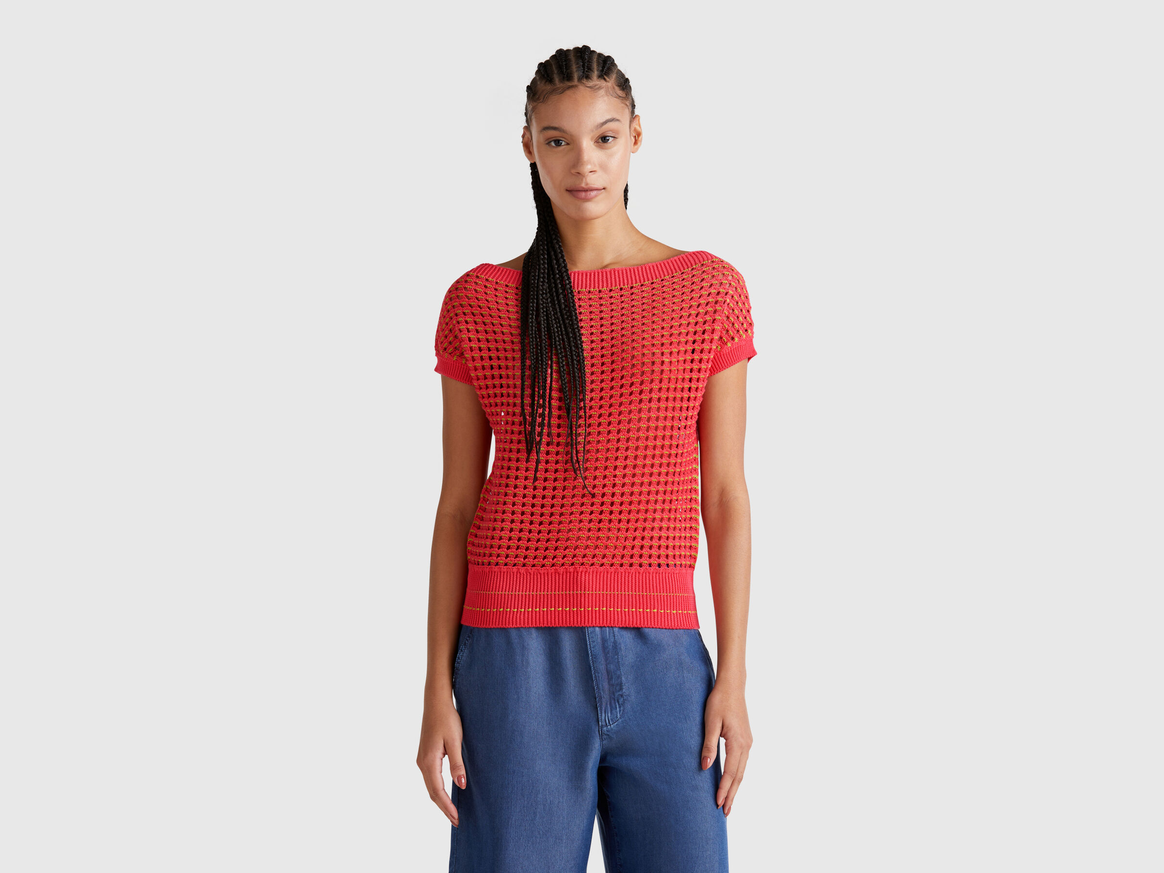 BOAT-NECK SWEATER. Women image number 0