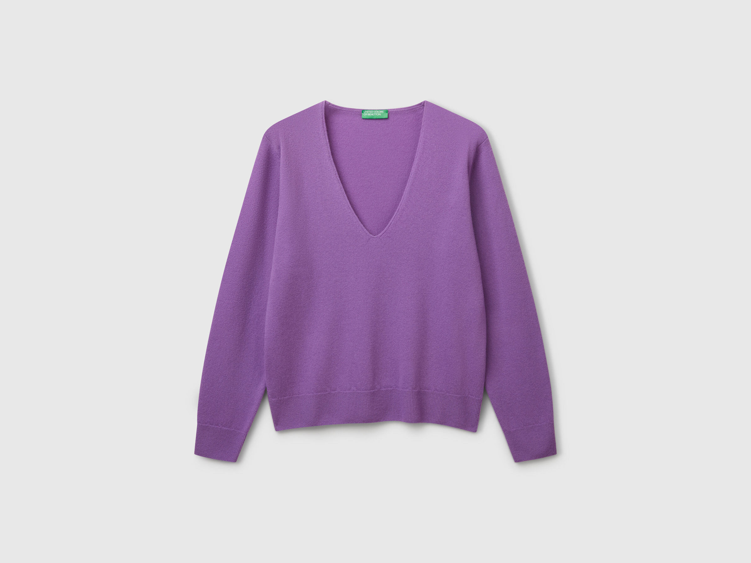 V NECK SWEATER L/S Women image number 3