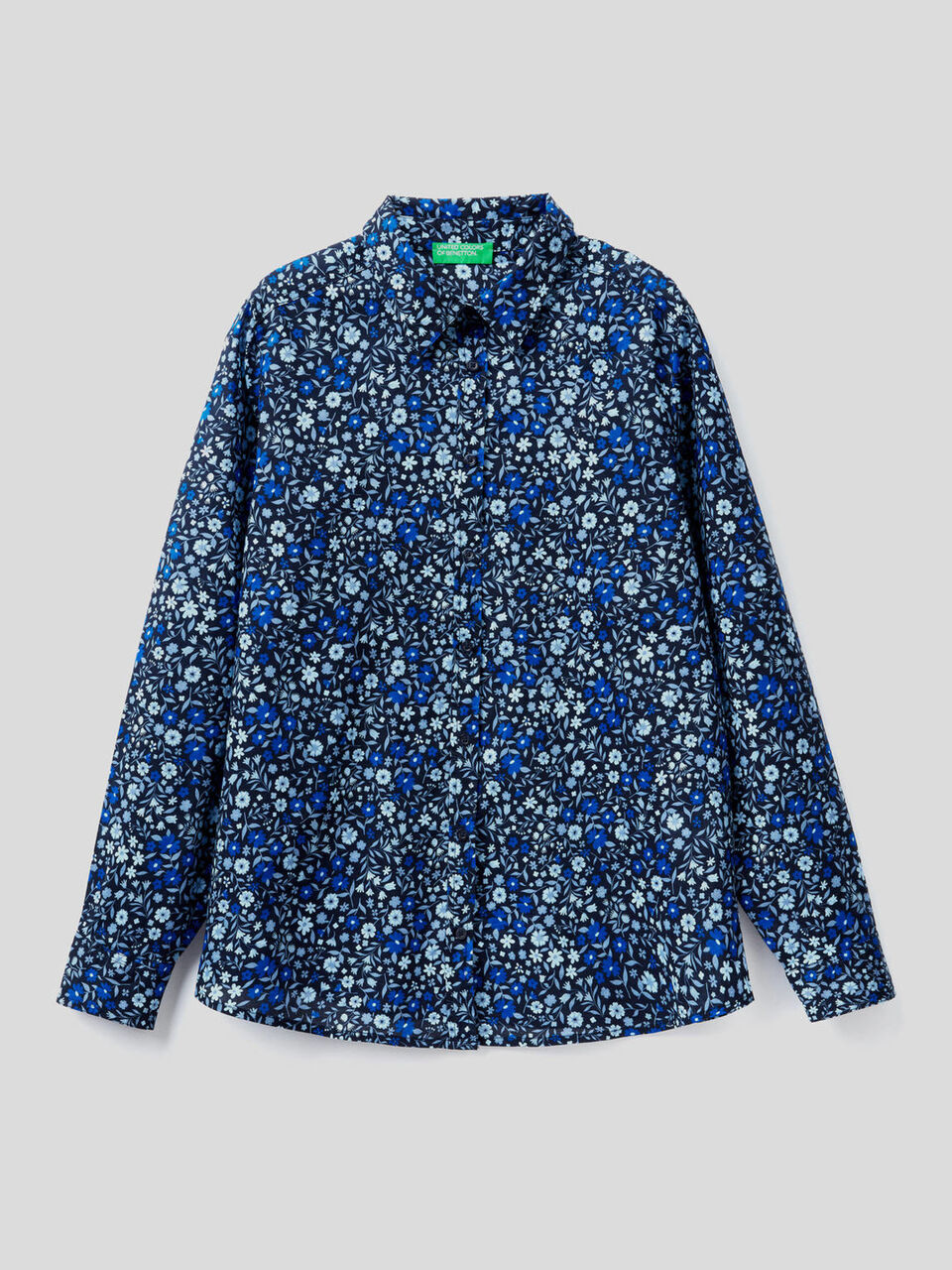 Shirt with allover pattern image number 1