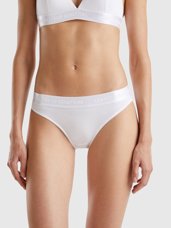 Underwear in stretch organic cotton Women