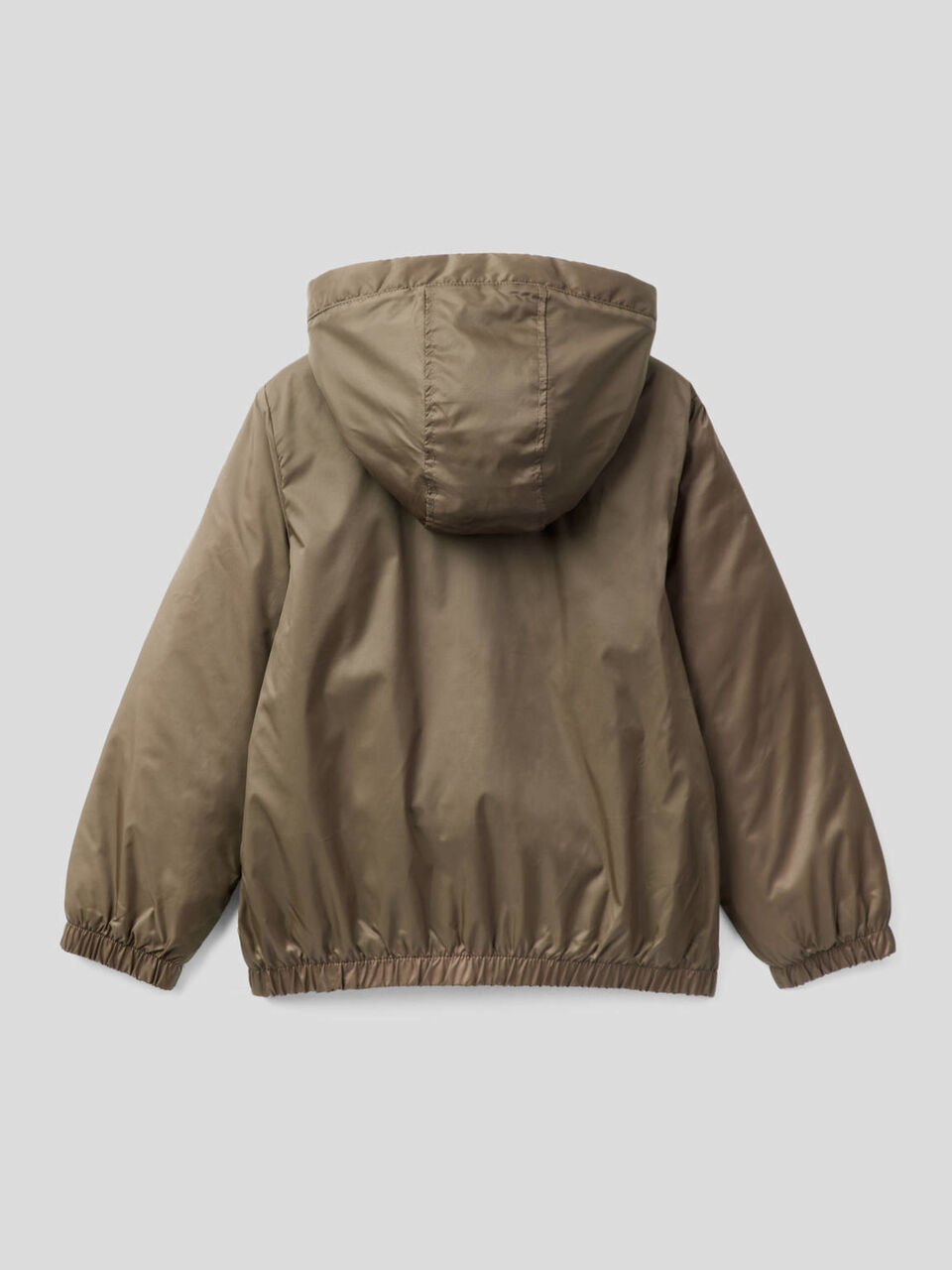 Jacket with zipper and hood image number 2