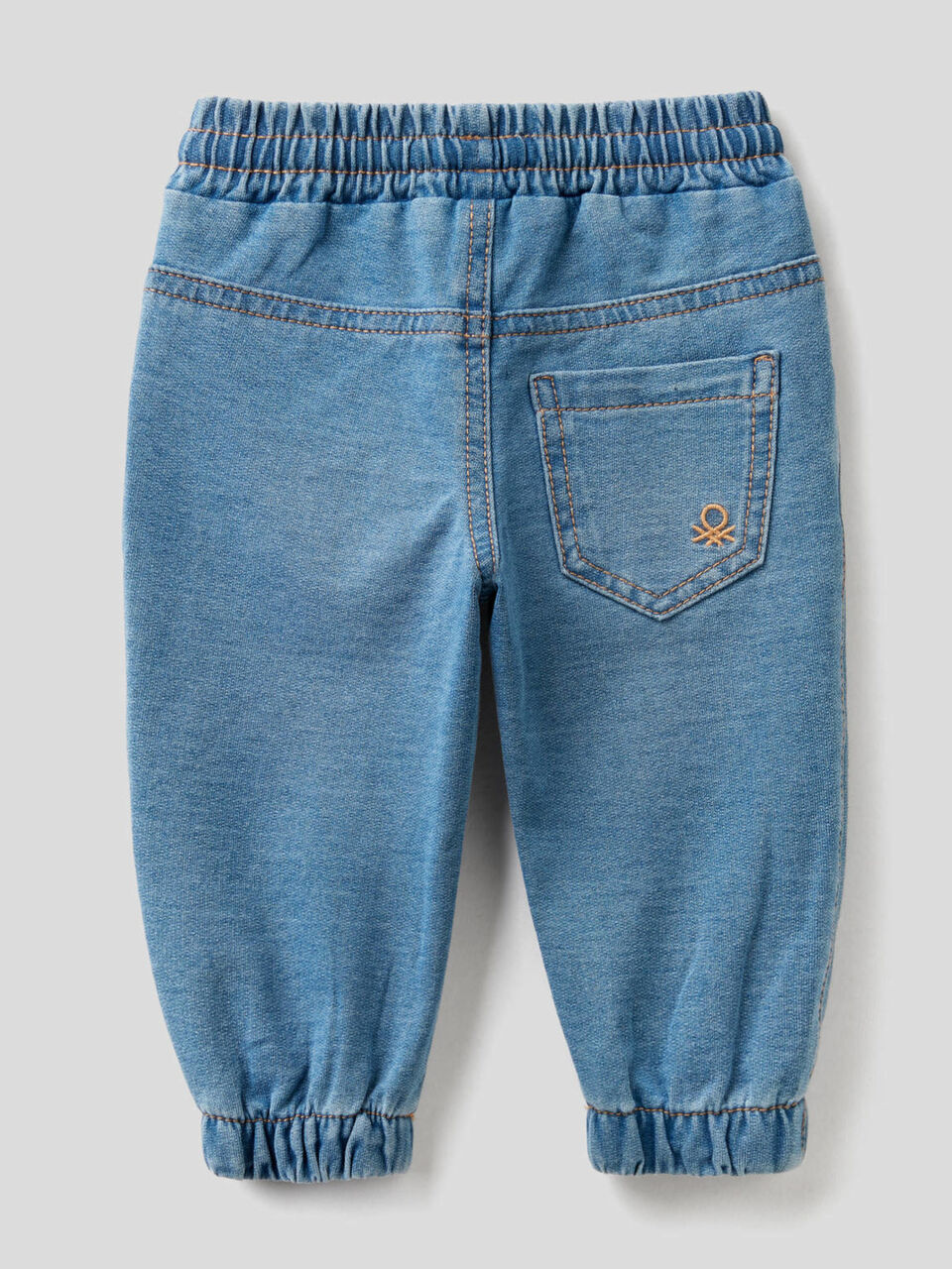Denim look sweatpants image number 2