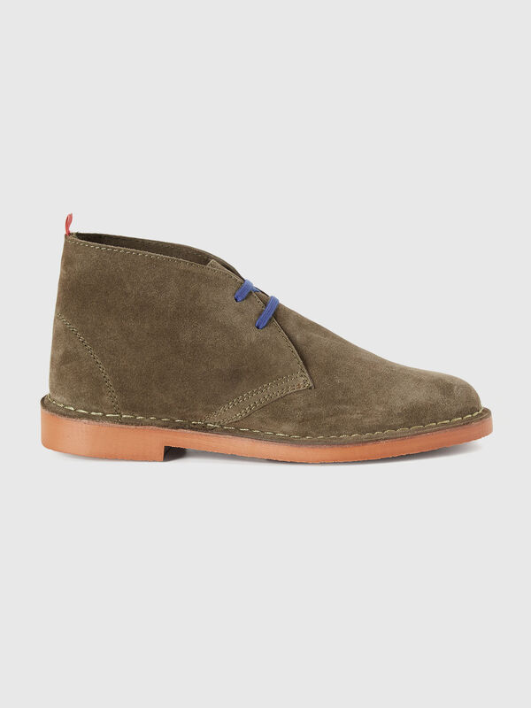 Leather ankle boots Men